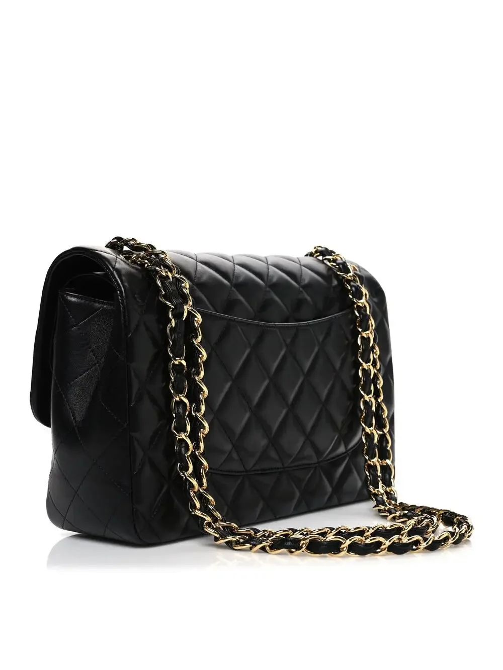 Chanel Lambskin Quilted Jumbo Double #328275C68B